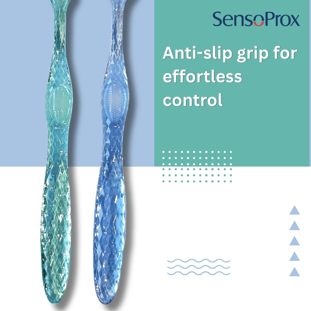 SensoProx Unisex Adult CRYSTAL Toothbrush - Oral Care, Pack of 1