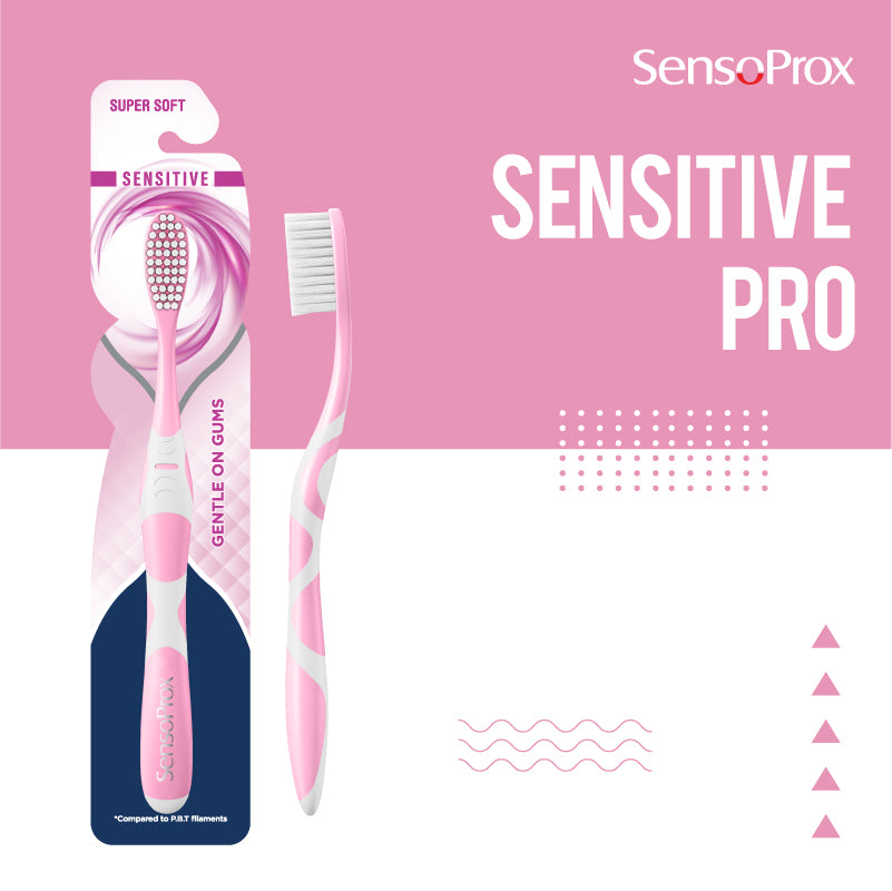 SensoProx Unisex Adult Sensitive Pro Toothbrush - Oral Care, Pack of 1
